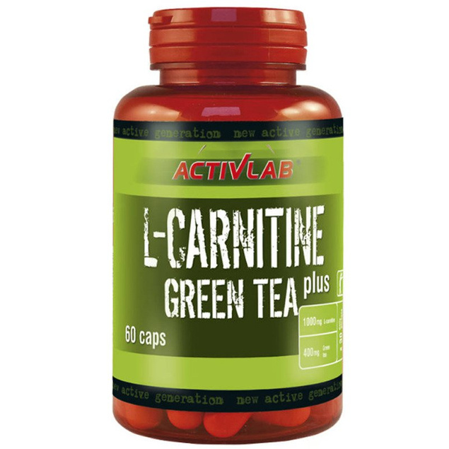 L-Karnityna + Zielona Herbata Activlab Green Tea 60 Kaps