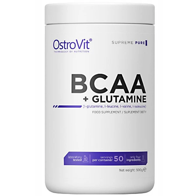 BCAA 100% + GLUTAMINE 500g OstroVit
