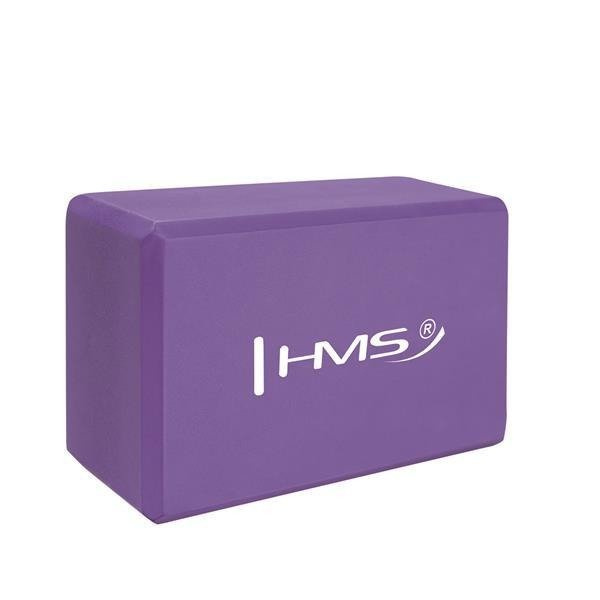 Blok do ćwiczeń joga, aerobik KJ01 HMS (fioletowy)