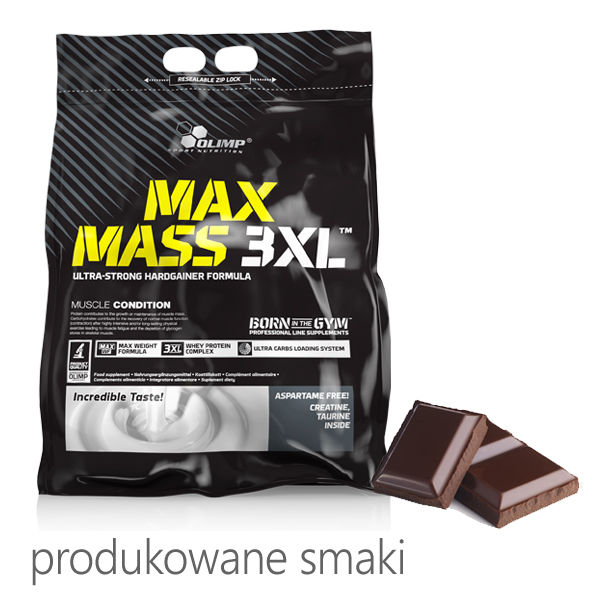 MaxMass 3XL - 6000g gainer masa OLIMP