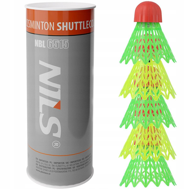 NILS LOTKI NYLON DO SPEEDMINTONA 5 SZT. NBL6515 