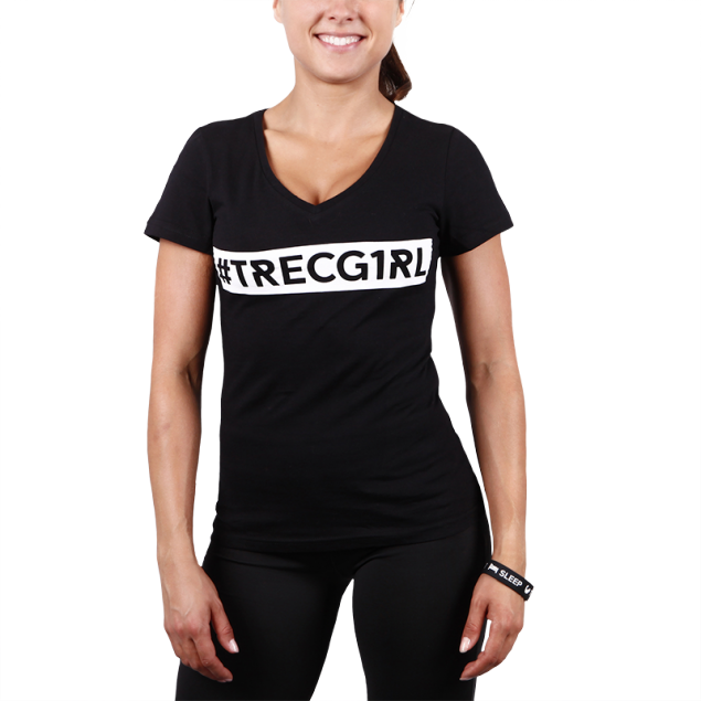 Trec Koszulka T-SHIRT TRECGIRL 003 BLACK