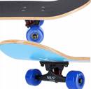 Deskorolka Klasyczna Drewniana Profilowana Skateboard ABEC-7 NILS CR3108SA